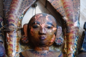 Wooden Dancing Mask of Manasa (IBH312)