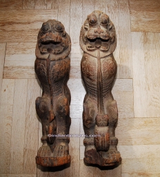 Wooden Yalis (Piece IBH314, Image 4396)