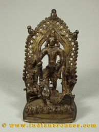 Folk Art Bhairava/Shiva (Piece IBS290, Image 4973)